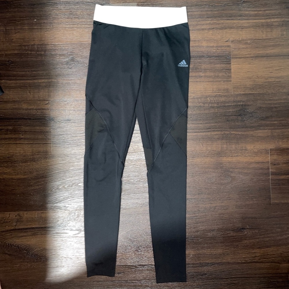 Adidas Full-Length Black Leggings
